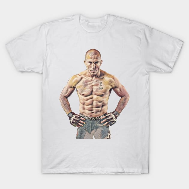 Georges The Rush St Pierre T-Shirt by FightIsRight